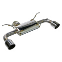 Toyota GR86 / Subaru BRZ 2022+ Axleback Sportavgassystem Single Wall Utblås Rostfritt Remark