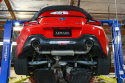 Toyota GR86 / Subaru BRZ 2022+ Axleback Sportavgassystem Single Wall Utblås Rostfritt Remark
