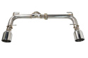 Toyota GR86 / Subaru BRZ 2022+ Axleback Sportavgassystem 4.5\'\' Utblås Rostfritt Remark