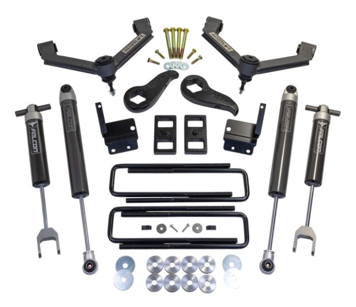 GM SILVERADO / SIERRA 2500HD/3500HD 2020-2024 3\'\' Fram & 1\'\' Bakre SST Liftkit / Höjningskit med Länkarmar och Stötdämpare Readylift i gruppen Välj bilmodell / Chevrolet / Silverado 14+ / Chassi hos DDESIGN Scandinavia AB (rlt69-30320)