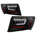 Subaru Impreza WRX 08-11 4-dörrars Bakljus LED Svarta Spyder Auto