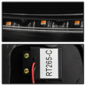 Subaru Impreza WRX 08-11 4-dörrars Bakljus LED Svarta Spyder Auto