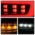 Subaru Impreza WRX 08-11 4-dörrars Bakljus LED Svarta Spyder Auto