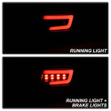 Subaru Impreza WRX 08-11 4-dörrars Bakljus LED Svarta Spyder Auto