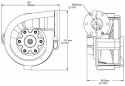 EWP80 12v Elektrisk Vattenpump Alloy 8005