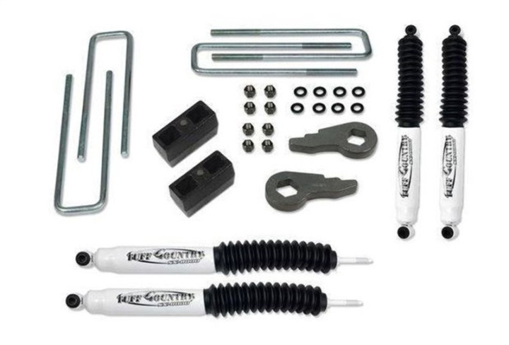 Chevy Silverado 1500 / GMC Sierra 1500 1999-2006 2\'\' Höjningskit med Bakre Lyftblock & U-Bultar Tuff Country i gruppen Välj bilmodell hos DDESIGN Scandinavia AB (tuf12926)