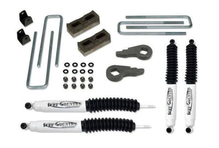 Chevy Silverado 2500HD / GMC Sierra 2500HD 2001-2010 2\'\' Höjningskit med Bakre Lyftblock & U-Bultar Tuff Country i gruppen Välj bilmodell hos DDESIGN Scandinavia AB (tuf12934)