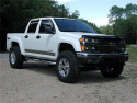 Chevy Colorado / GMC Canyon 2004-2012 4\'\' Höjningskit med Spindlar & 3-delad Sub-Frame Tuff Country