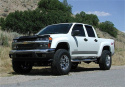 Chevy Colorado / GMC Canyon 2004-2012 4\'\' Höjningskit med Spindlar & 3-delad Sub-Frame Tuff Country