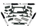 Chevy Suburban 2500 / GMC Suburban 2500 1992-1998 4\'\' Höjningskit med Övre Länkarmar Förflyttningsfästen & 1-delad Sub-Frame Tuff Country