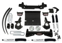 Chevy Silverado 1500 / GMC Sierra 1500 1999-2005 4\'\' Höjningskit med Spindlar & 3-delad Sub-Frame Tuff Country