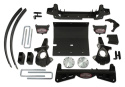 Chevy Silverado 1500 / GMC Sierra 1500 2006 4\'\' Höjningskit med Spindlar & 3-delad Sub-Frame Tuff Country