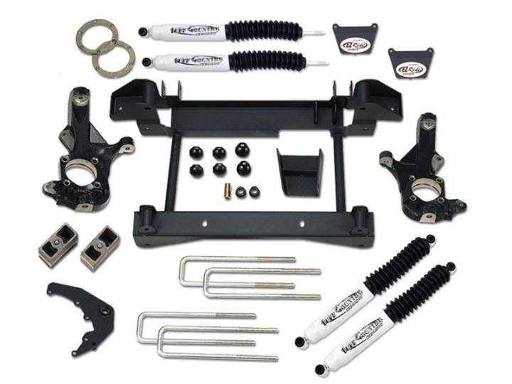 Chevy Silverado 2500HD / GMC Sierra 2500HD 2001-2010 4´´ Höjningskit med Spindlar & 1-delad Sub-Frame Tuff Country i gruppen Välj bilmodell hos DDESIGN Scandinavia AB (tuf14985)