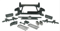 Chevy Suburban 1500 / Tahoe / GMC Suburban 1500 / Yukon 1500 1992-1998 6\'\' Höjningskit med Övre Länkarmar Förflyttningsfästen & 1-delad Sub-Frame Tuff Country