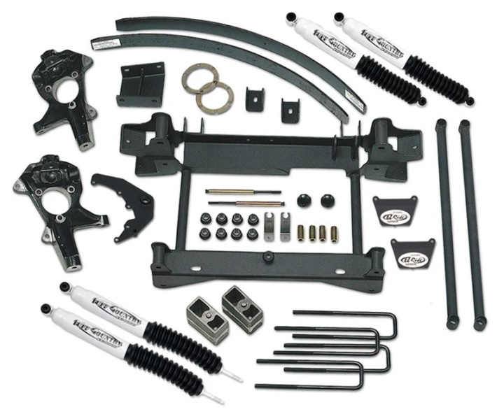 Chevy Silverado 1500 / GMC Sierra 1500 1999-2005 6\'\' Höjningskit med Spindlar & 1-delad Sub-Frame Tuff Country i gruppen Välj bilmodell hos DDESIGN Scandinavia AB (tuf16955KN)