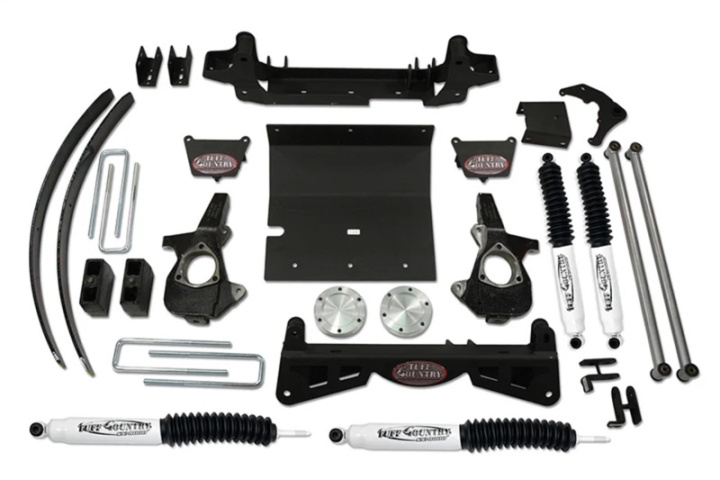 Chevy Silverado 1500 / GMC Sierra 1500 1999-2005 6\'\' Höjningskit med Spindlar & 3-delad Sub-Frame Tuff Country i gruppen Välj bilmodell hos DDESIGN Scandinavia AB (tuf16959KN)