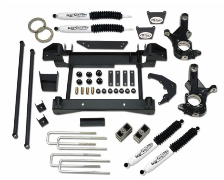 Chevy Silverado 2500HD / GMC Sierra 2500HD 2001-2010 6\'\' Höjningskit med Spindlar & 1-delad Sub-Frame Tuff Country i gruppen Välj bilmodell hos DDESIGN Scandinavia AB (tuf16985KN)