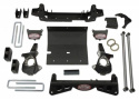 Chevy Silverado 3500 / GMC Sierra 3500 2001-2006 6\'\' Höjningskit med Spindlar & 3-delad Sub-Frame Tuff Country