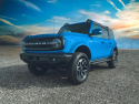 Ford Bronco 2021-2025 2\'\' Höjningskit Främre & Rear Tuff Country