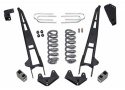 Ford Bronco / F150 1981-1996 2.5\'\' Performance Höjningskit med Främre Fjädrar, Bakre Block & U-Bultar Tuff Country