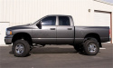 2009-2013Främre 4.5´´ Long Arm Höjningskit för Dodge Ram 2500/3500 Tuff Country
