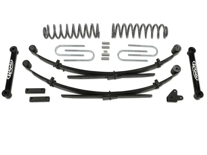 Jeep Cherokee XJ 1987-2001 3.5\'\' Höjningskit Ez-Ride med Bakre Fjädrar Tuff Country i gruppen Välj bilmodell hos DDESIGN Scandinavia AB (tuf43802K)