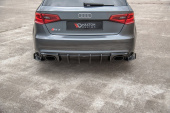 Audi RS3 8V Sportback 2015-2016 Racing Bakre Sidoextensions + Splitters Maxton Design