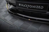Mercedes-AMG CLA 45 Aero C117 Facelift 2017-2019 Street Pro Frontläpp / Frontsplitter Maxton Design