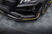 Mercedes-AMG CLA 45 Aero C117 Facelift 2017-2019 Street Pro Frontläpp / Frontsplitter med Splitters Maxton Design