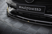 Mercedes-AMG CLA 45 Aero C117 Facelift 2017-2019 Street Pro Frontläpp / Frontsplitter med Splitters Maxton Design