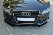 var-AU-A5-SLINE-FD1T Audi S5 / A5 S-line 8T 2007-2011 Frontsplitter Maxton Design  (1)