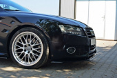 var-AU-A5-SLINE-FD1T Audi S5 / A5 S-line 8T 2007-2011 Frontsplitter Maxton Design  (5)
