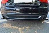 var-AU-A5-SLINE-RD1-RD2T Audi A5 S-line 8T 2007-2011 Diffuser Med Splitters Maxton Design  (4)