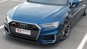 var-AU-A6-C8-SLINE-FD1T Audi S6 / A6 S-Line C8 2019+ Frontsplitter V.1 Maxton Design  (7)