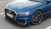 var-AU-A6-C8-SLINE-FD2T Audi S6 / A6 S-Line C8 2019+ Frontsplitter V.2 Maxton Design  (5)