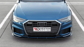 var-AU-A6-C8-SLINE-FD2T Audi S6 / A6 S-Line C8 2019+ Frontsplitter V.2 Maxton Design  (6)