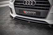 var-AU-Q3-1F-SLINE-FD2T-F Audi Q3 S-Line 8U Facelift 2014-2018 Frontsplitter V.2 Maxton Design  (4)