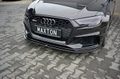 var-AU-RS3-8VF-FD2T Audi RS3 8V 2017-2020 Frontsplitter V.2 Sportback Maxton Design  (7)