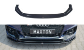 var-AU-RS4-B9-FD2T Audi RS4 B9 2017+ Frontsplitter V.2 Maxton Design  (1)