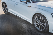 var-AU-S5-2F-SD1T Audi S5 / A5 S-Line F5 Facelift 2019+ Sidoextensions V.1 Maxton Design  (4)