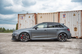 Audi RS3 8V Sportback 2015-2016 Racing Sidokjolar / Sidoextensions + Splitters Maxton Design