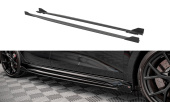 var-AURS38YCNC-SD1B-SRF1G Audi RS3 Sportback 8Y 2020+ Street Pro Sidoextensions + Splitters V.1 Maxton Design  (1)