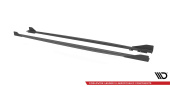 var-AURS38YCNC-SD1B-SRF1G Audi RS3 Sportback 8Y 2020+ Street Pro Sidoextensions + Splitters V.1 Maxton Design  (2)