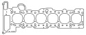 BMW M54 2.2L 81mm Topplockspackning Cometic Gaskets 