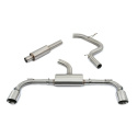 VW Golf GTI Mk8 2.0 TSI 2020+ GPF Back Sportavgassystem Cobra Sport