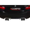 BMW M2 F87 2014-2017 3 Catback Sportavgassystem Med Avgasventil Cobra Sport