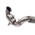 VW Polo GTI (AW) Mk6 2.0 TSI 2019-2021 Sports Cat / De-Cat Front Downpipe (incl PPF delete) (OEM Fitment) Cobra Sport