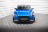 Ford Focus ST 2019+ / ST-Line 2018+ MK4 Racing Frontläpp / Frontsplitter + Splitters Maxton Design