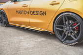 Ford Focus ST 2019+ / ST-Line 2018+ MK4 Racing Sidokjolar / Sidoextensions + Splitters Maxton Design