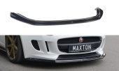 var-JA-F-TYPE-1-FD1T Jaguar F-Type 2013-2016 Frontsplitter V.1 Maxton Design  (1)